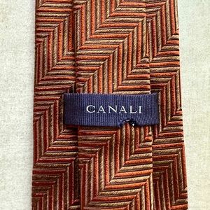 Canali Brown & Tan Tie